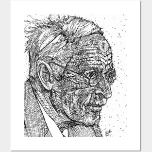 CARL JUNG - ink portrait .1 Posters and Art